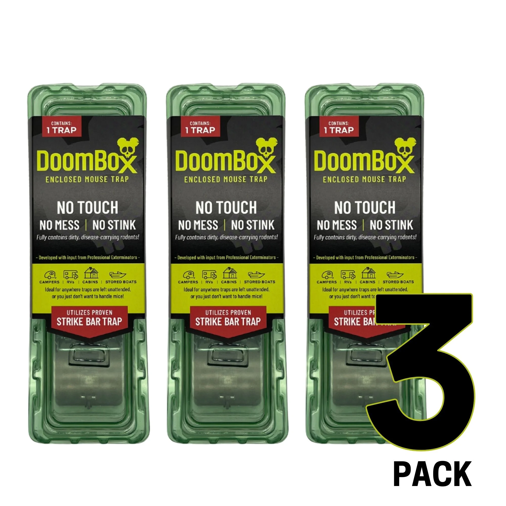DoomBox® 3-pack