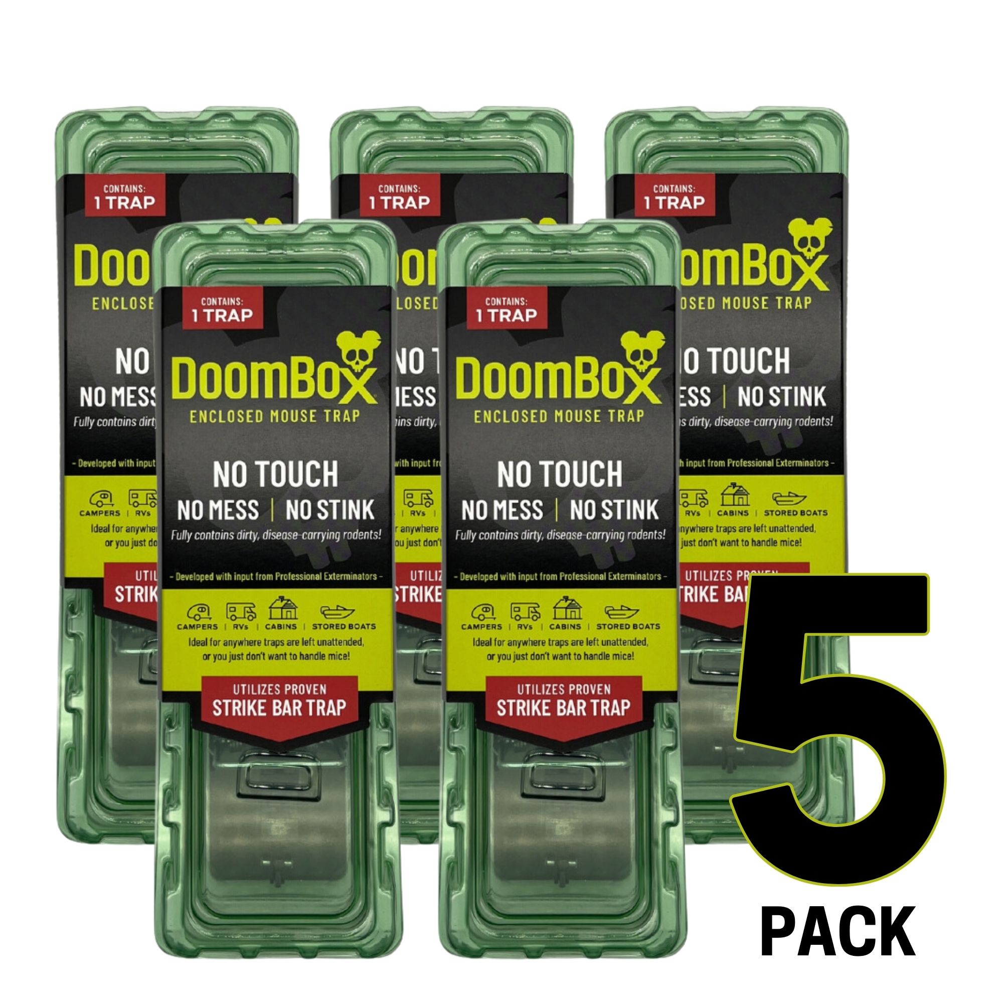 DoomBox® 5-pack