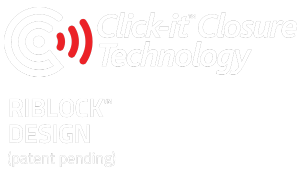 Patented Click-it Closure Technology